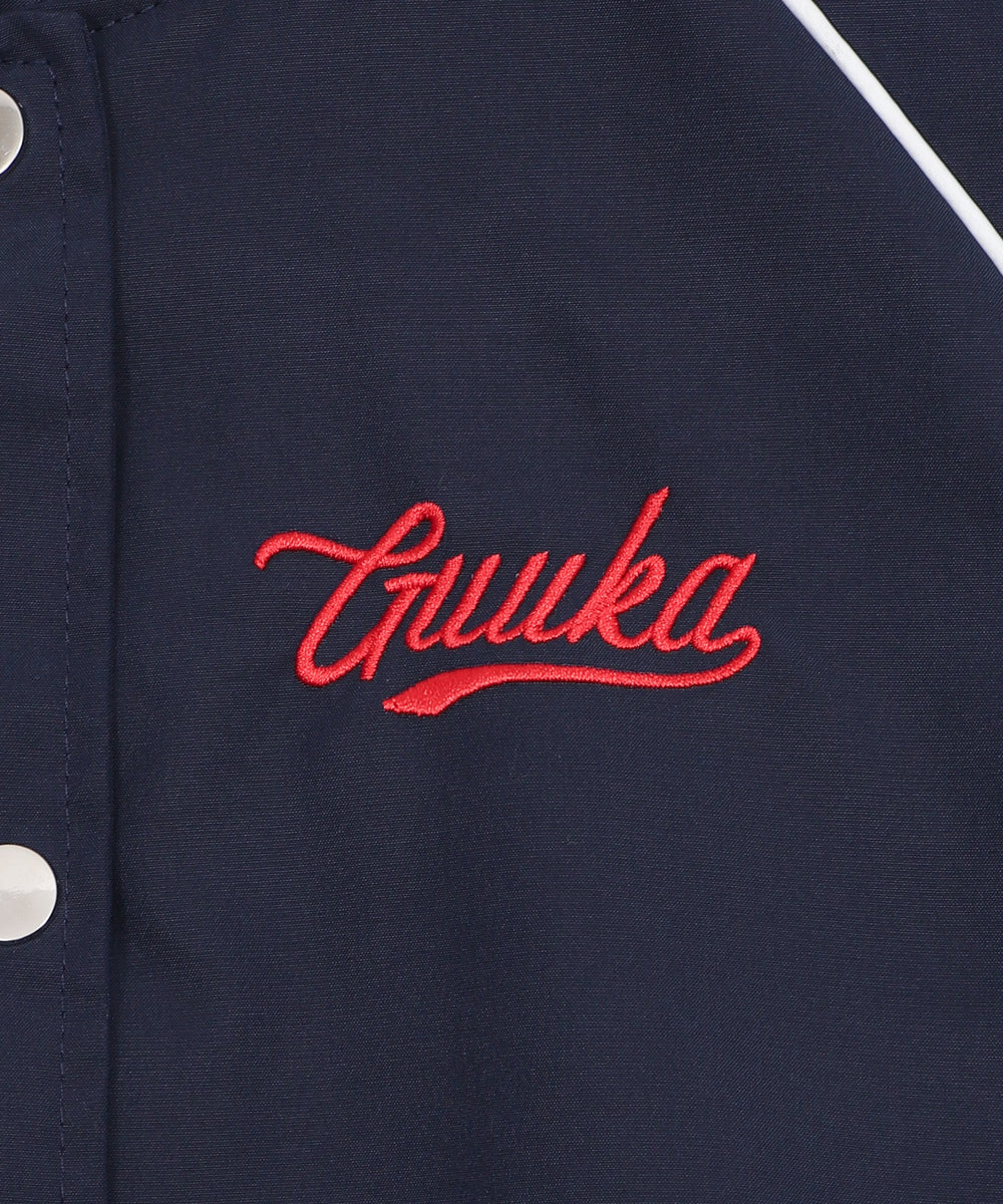 ワンポイントバイカラースタジャン