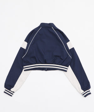 ワンポイントバイカラースタジャン