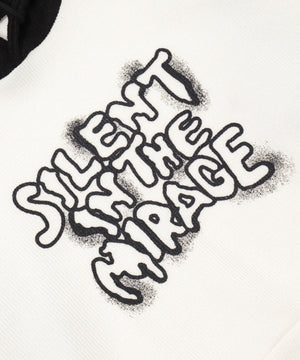 ラグランハンドライトロゴパーカー