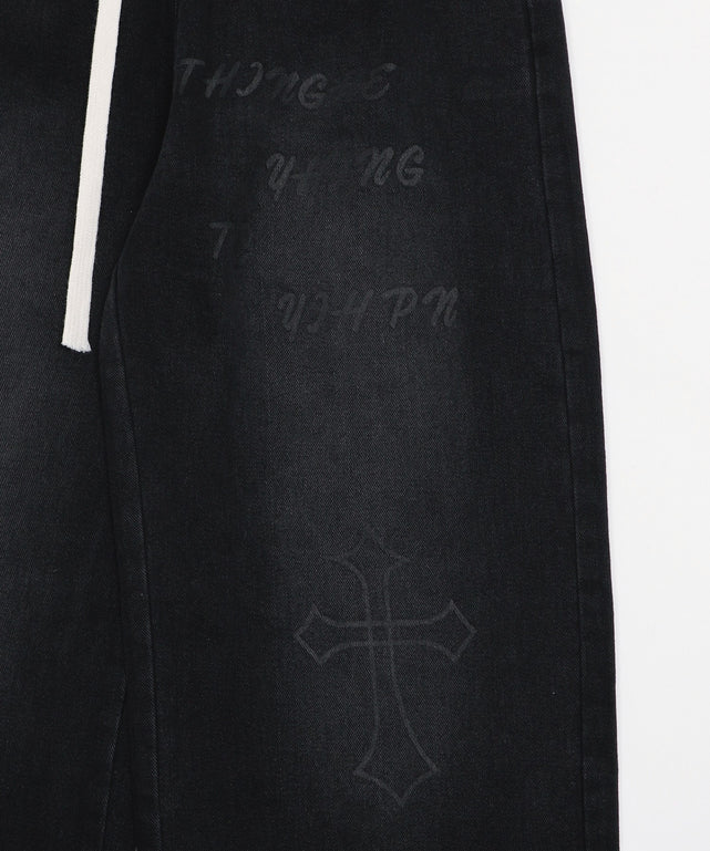 モチーフイージーパンツ