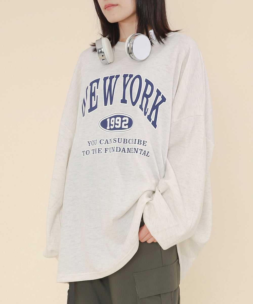 杢グレー モデル：147cm F着用