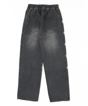 Twinkleサイドラインイージーデニム