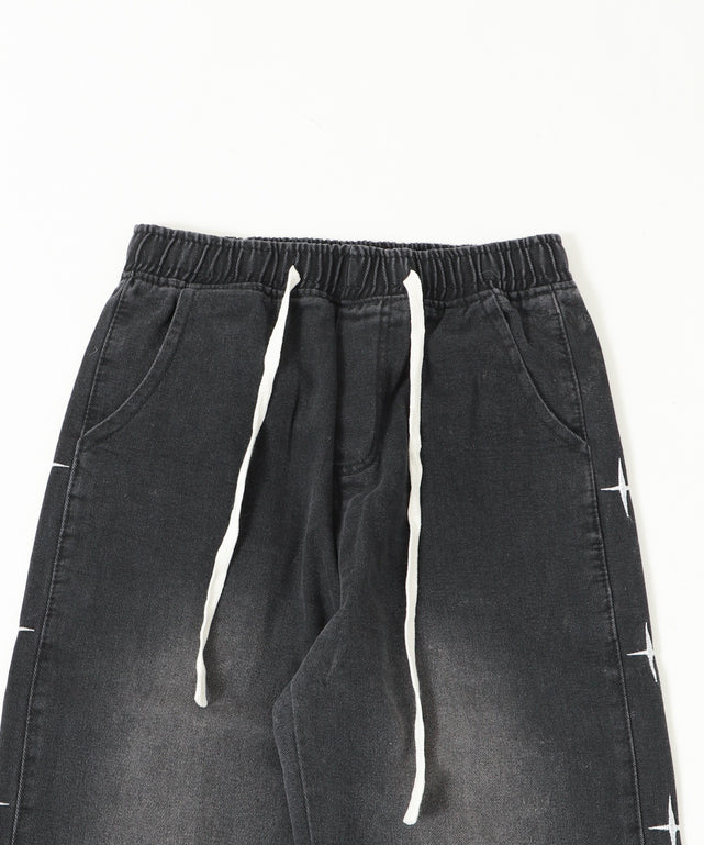 Twinkleサイドラインイージーデニム