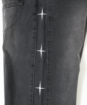 Twinkleサイドラインイージーデニム