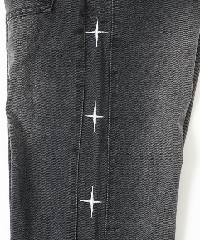 Twinkleサイドラインイージーデニム