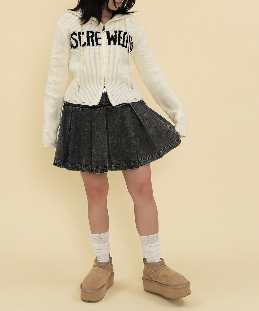 デニムブラックソノタ モデル：147cm F着用