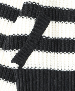 ダメージボーダーZIPニット