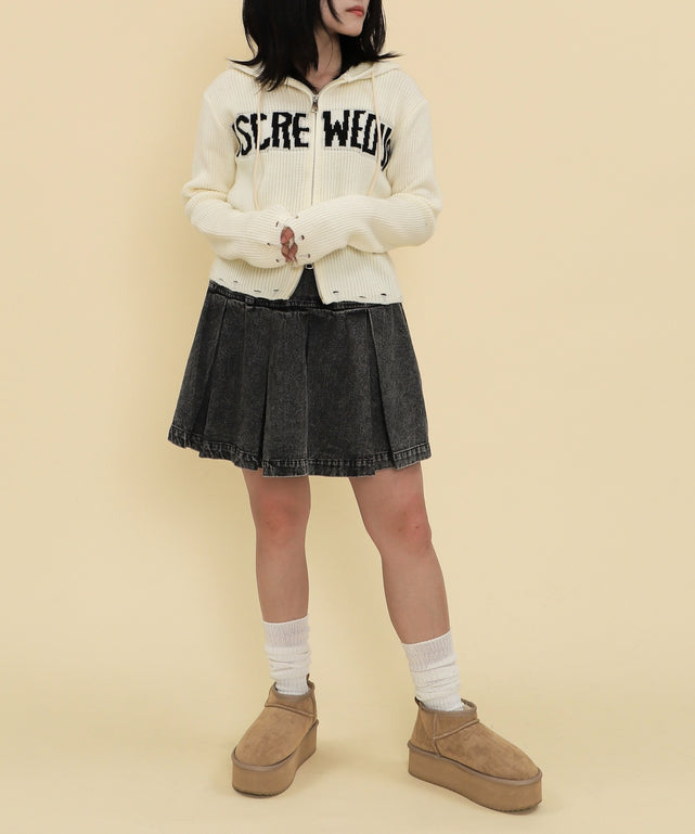 ホワイトアイボリー モデル：147cm F着用