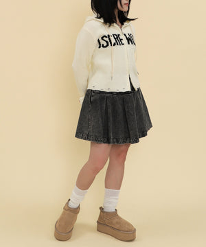 ホワイトアイボリー モデル：147cm F着用