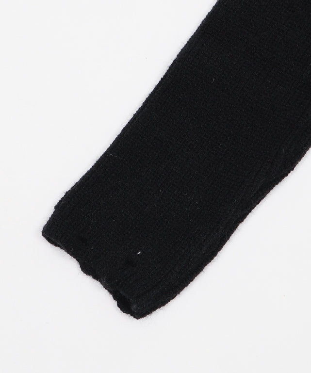 ロゴZIPニットパーカー