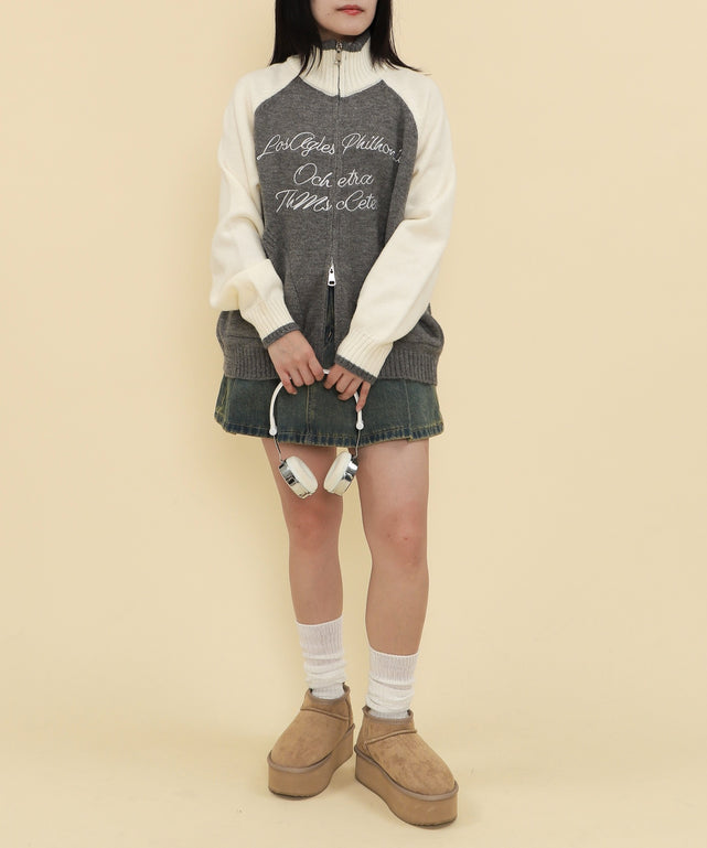 バイカラーニットトラックジャケット｜WEGO（ウィゴー） – WEGO ONLINE
