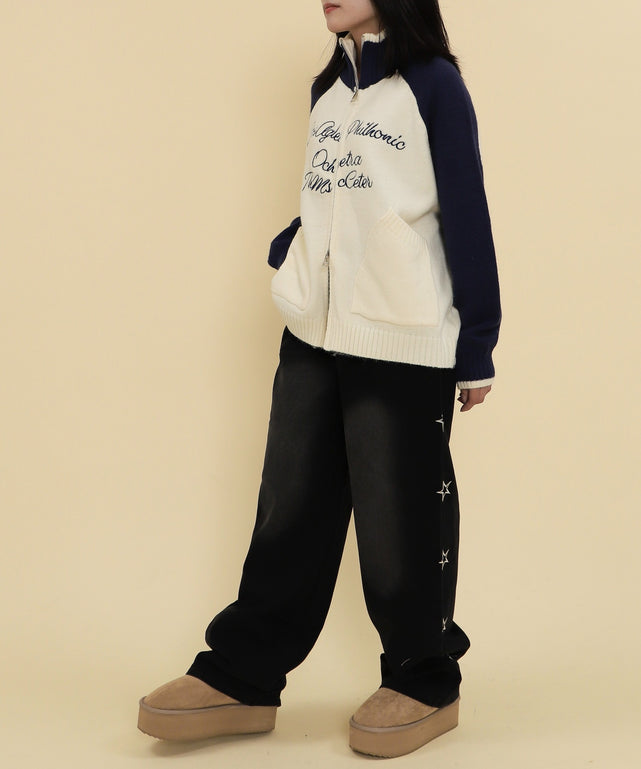 バイカラーニットトラックジャケット｜WEGO（ウィゴー） – WEGO ONLINE