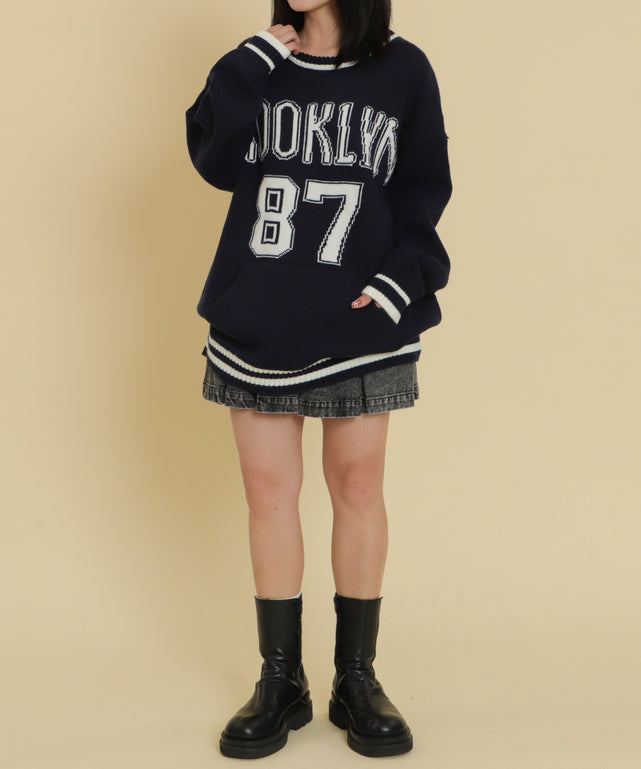 ネイビー モデル：147cm F着用