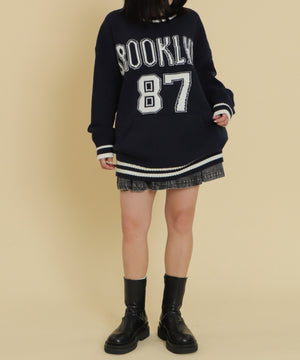 ネイビー モデル：147cm F着用