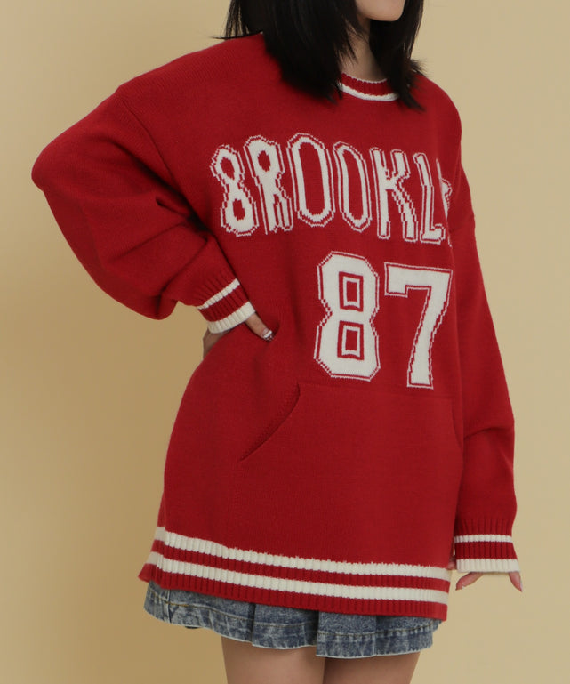 レッド モデル：147cm F着用