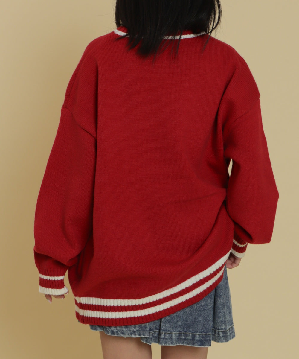 レッド モデル：147cm F着用