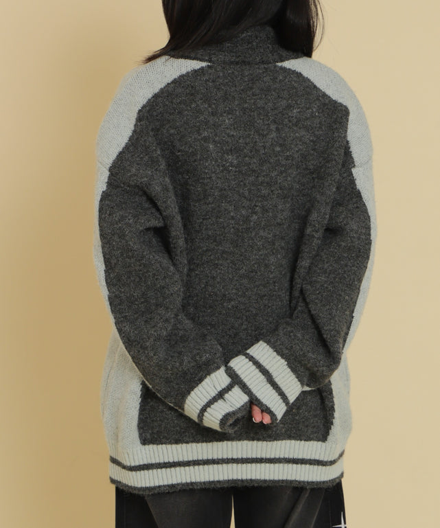 グレー モデル：147cm F着用