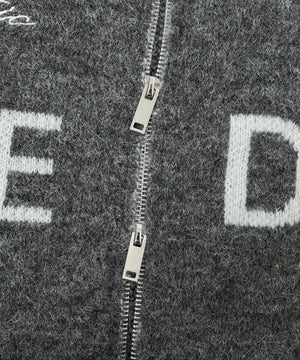 バイカラースポロゴニットトラックジャケット