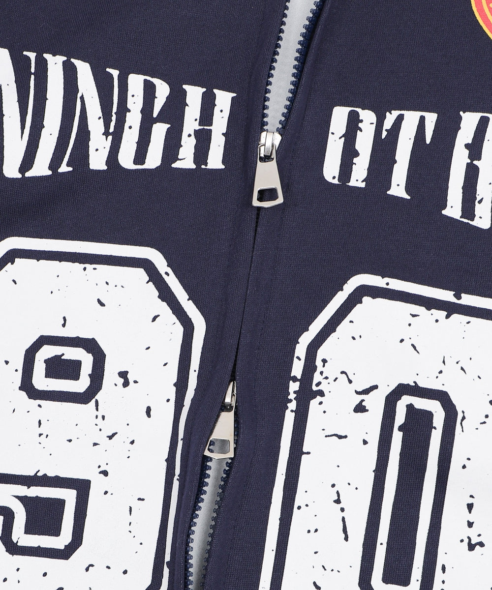 ユニフォームロゴZIPパーカー