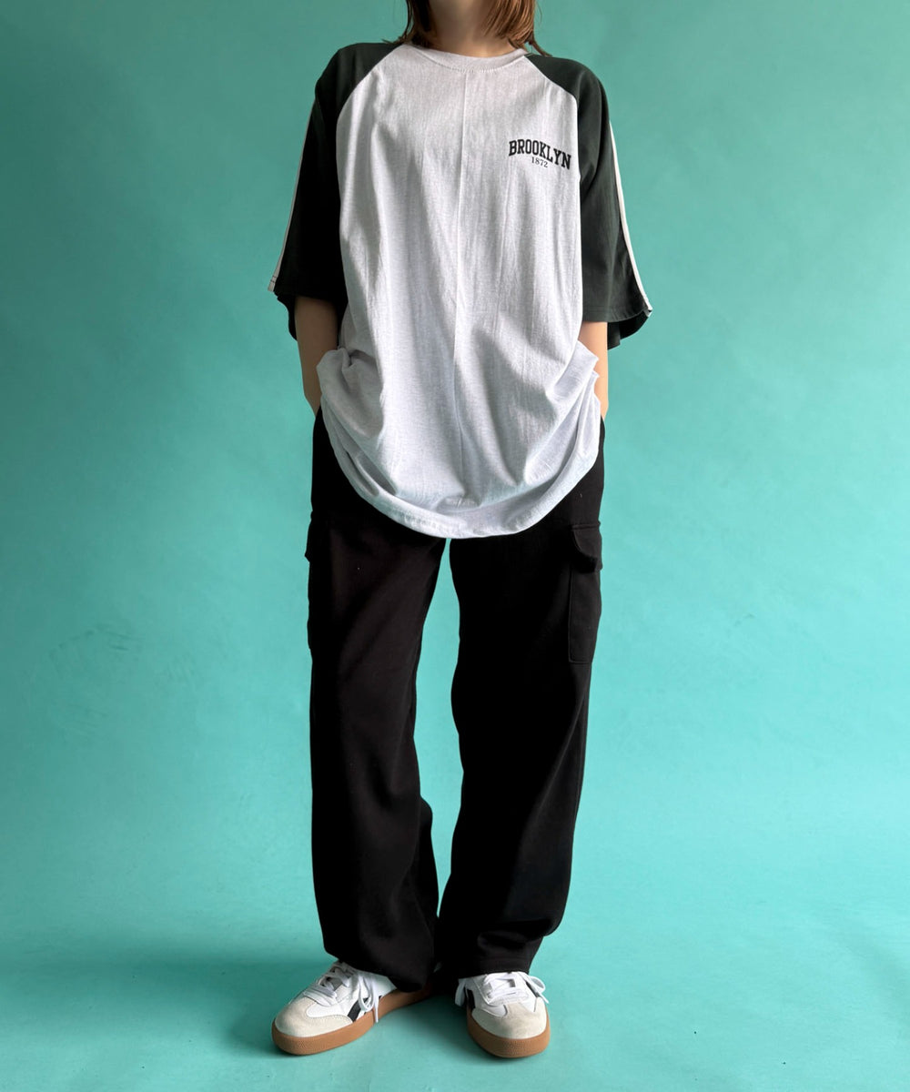 杢グレー　モデル:155cm F着用