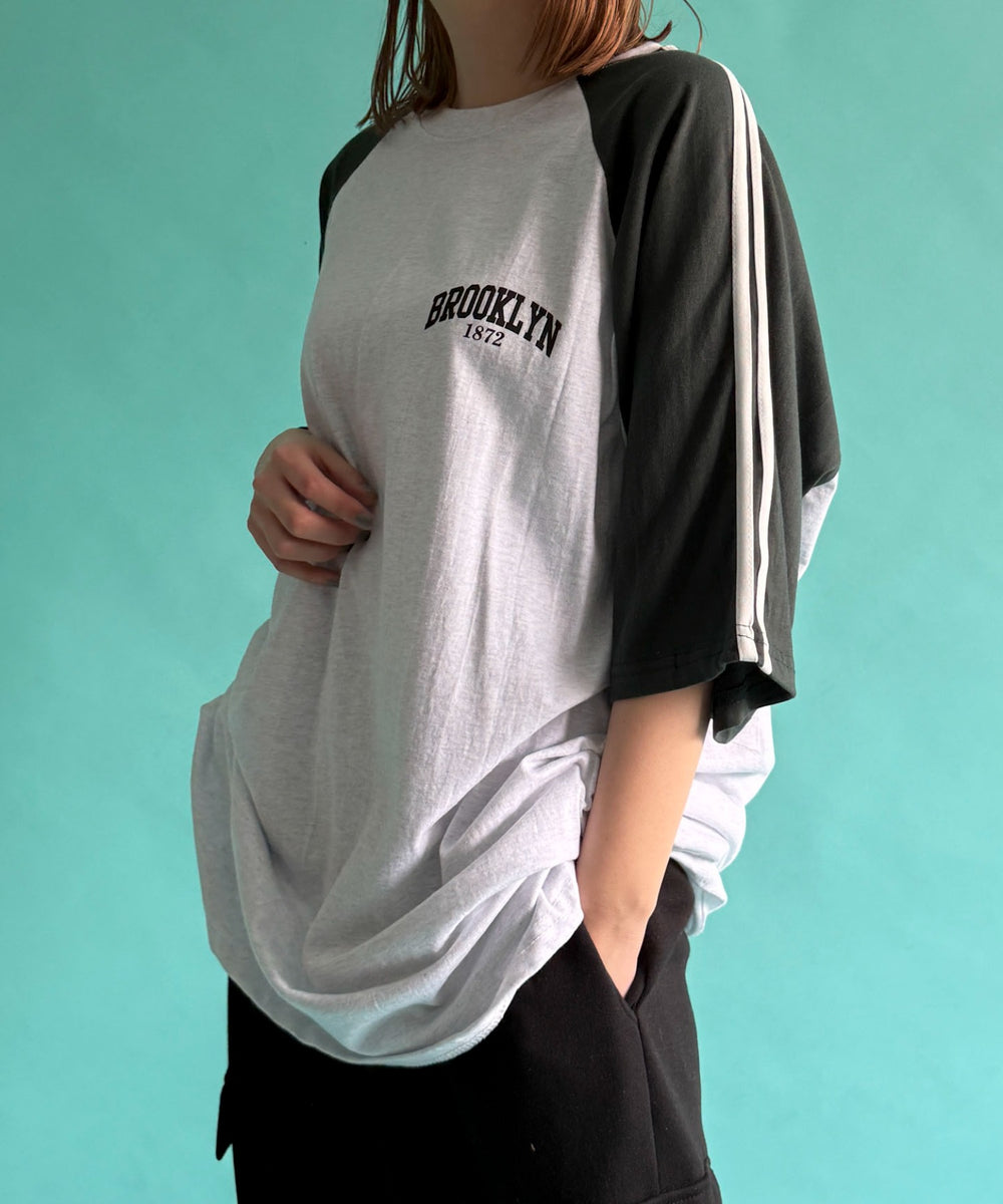 杢グレー　モデル:155cm F着用