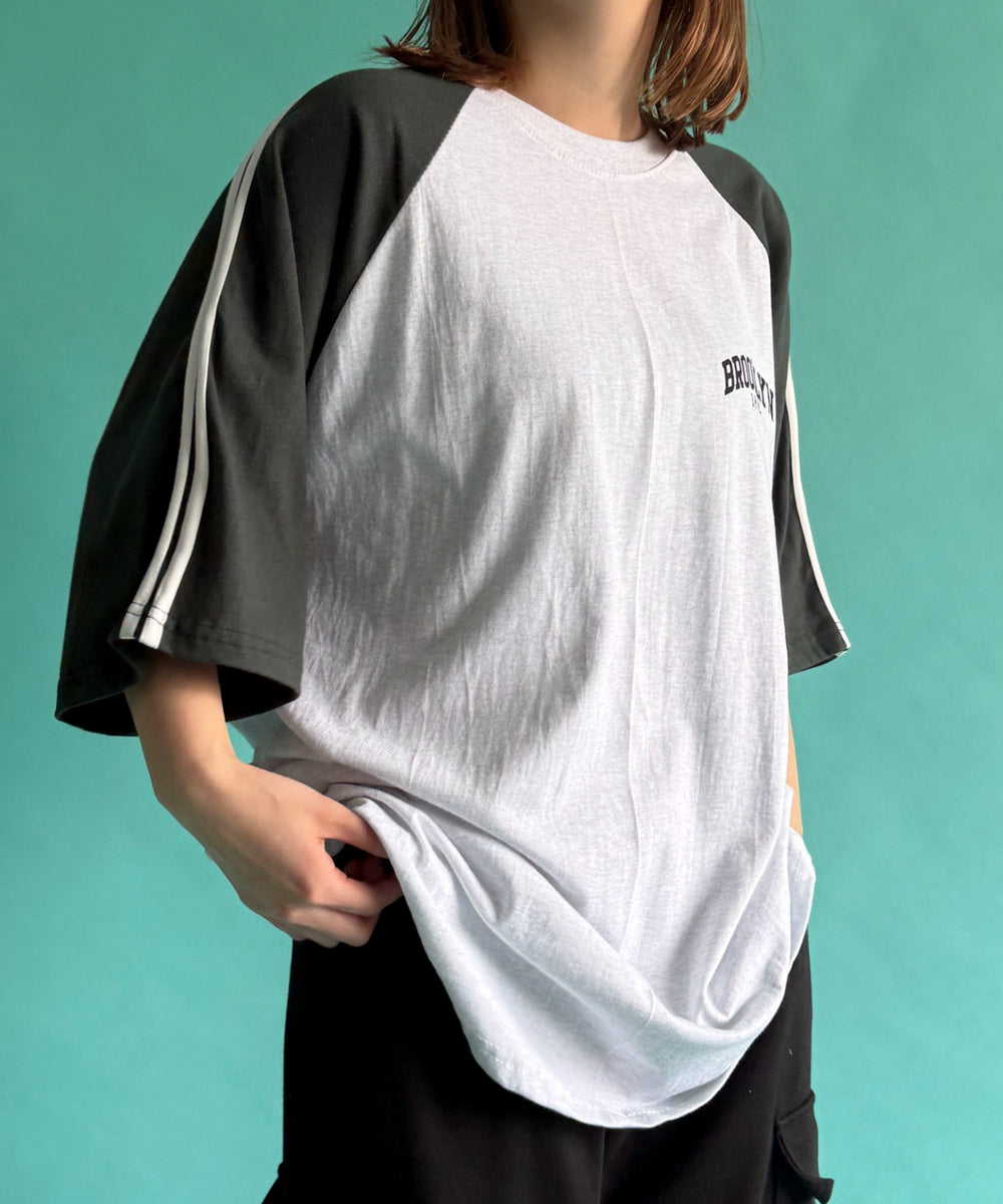 杢グレー　モデル:155cm F着用