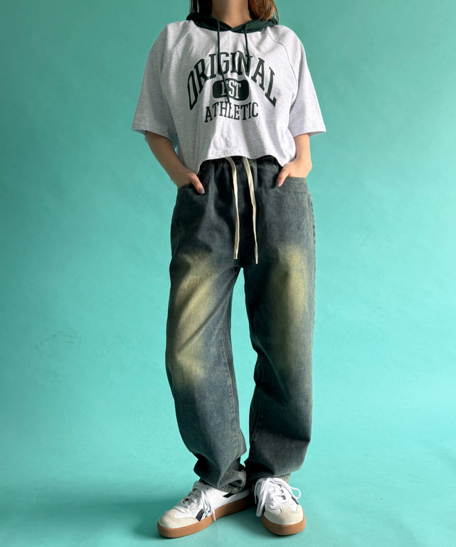 グリーン　モデル:155cm F着用