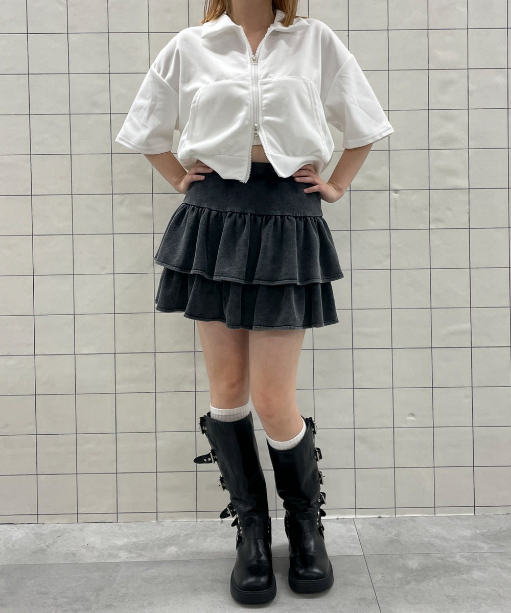 ホワイト　モデル:155cm F着用