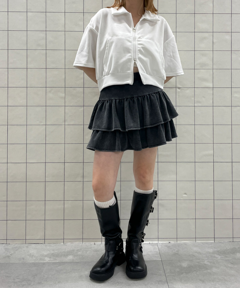 ホワイト　モデル:155cm F着用