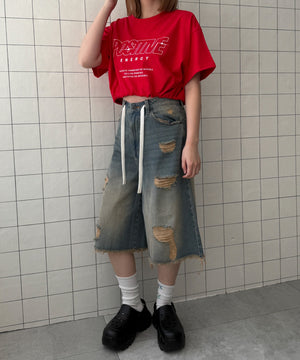 レッド　モデル:155cm F着用