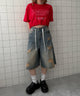 レッド　モデル:155cm F着用