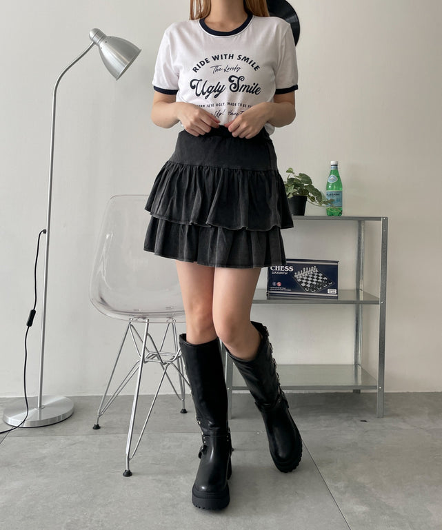 ネイビー　モデル:155cm F着用