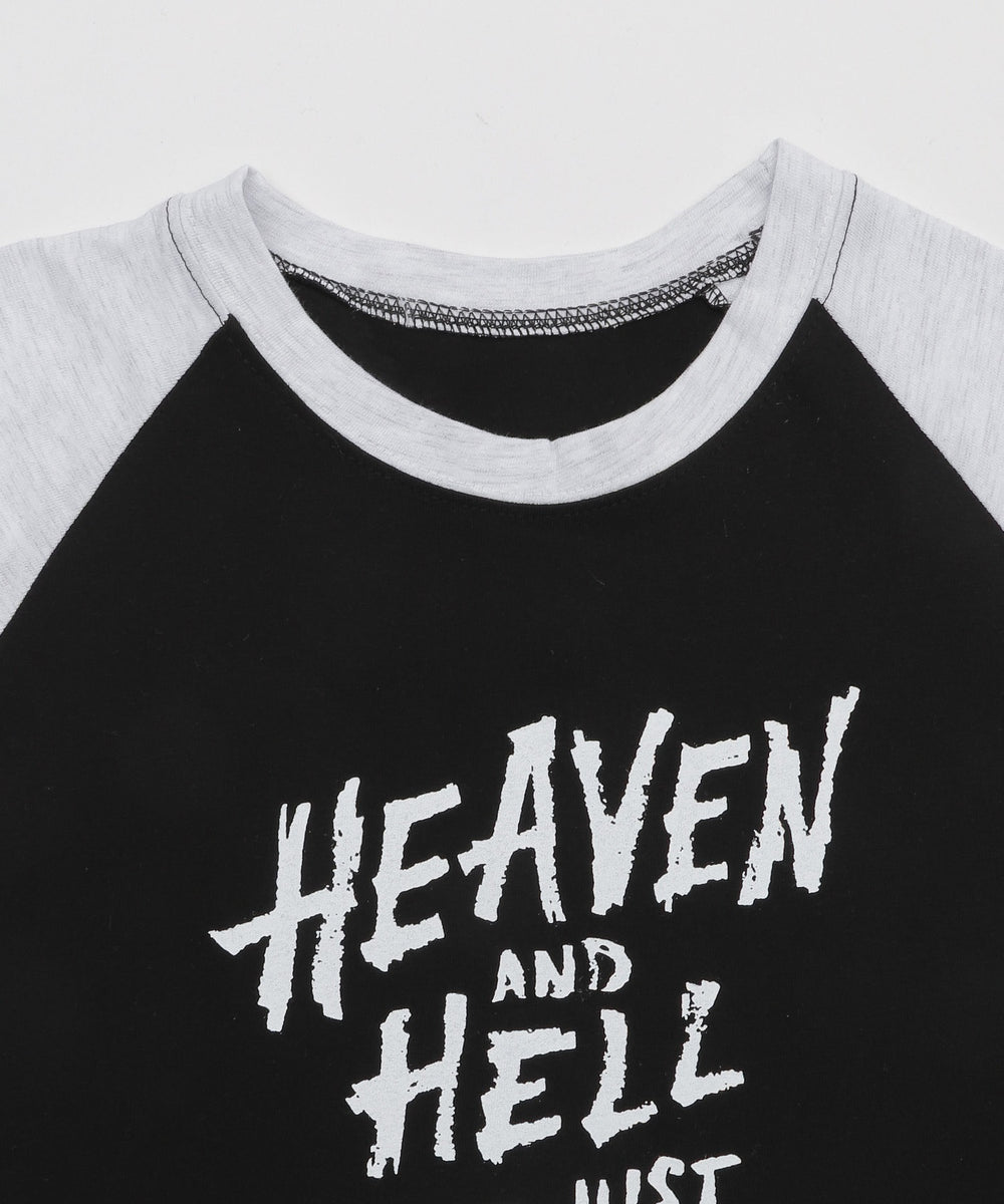 HEAVENHELLラグランT