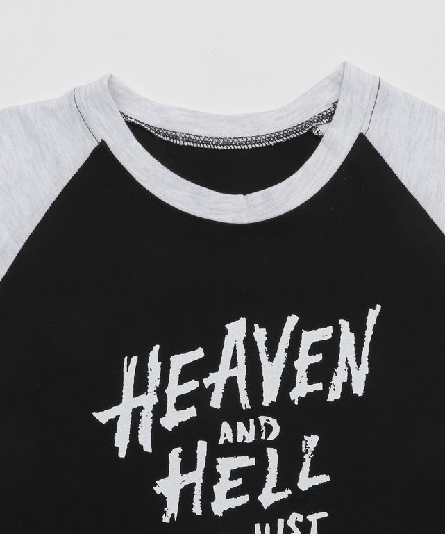 HEAVENHELLラグランT