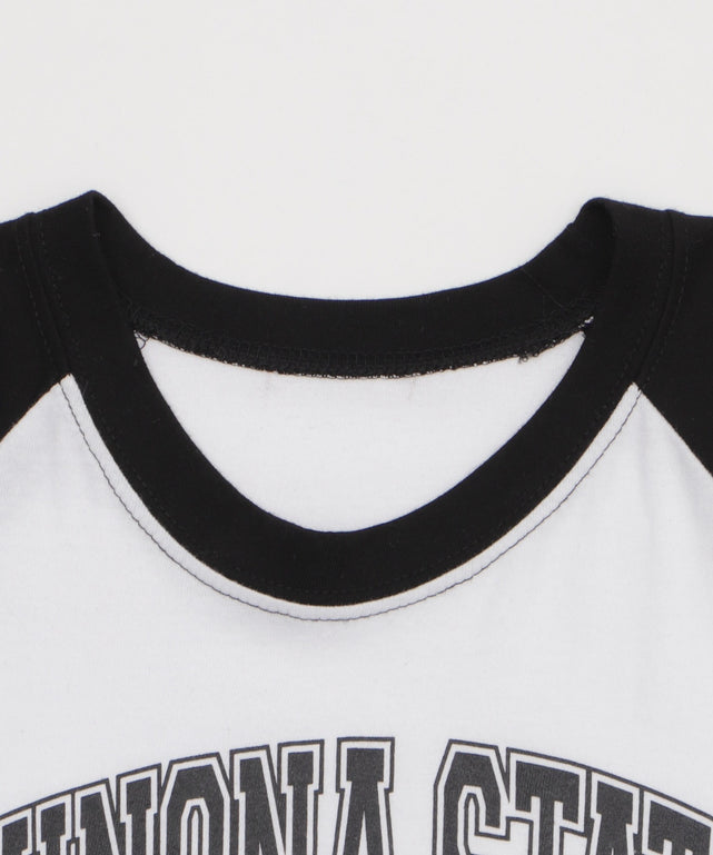 カレッジラグランT