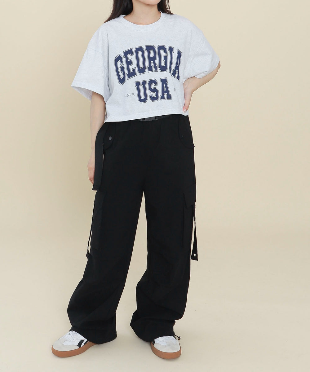 杢グレー モデル：147cm F着用