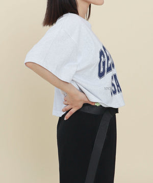 杢グレー モデル：147cm F着用