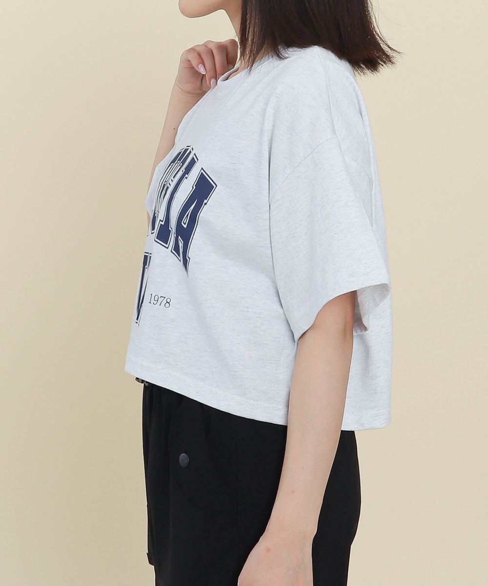 杢グレー モデル：147cm F着用