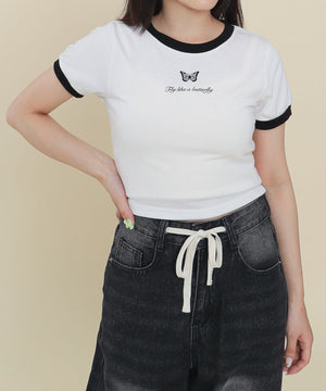 ホワイト モデル：147cm F着用