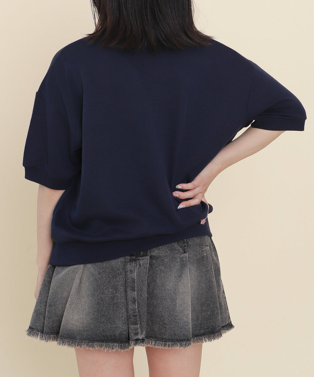 ネイビー モデル：147cm F着用