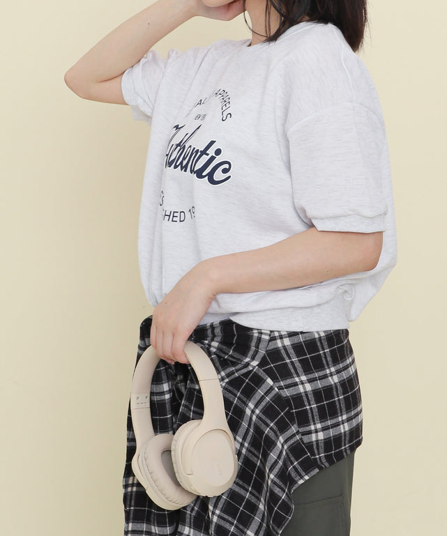 杢グレー モデル：147cm F着用