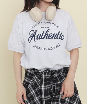 杢グレー モデル：147cm F着用