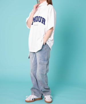 ホワイト 　モデル:155cm F着用