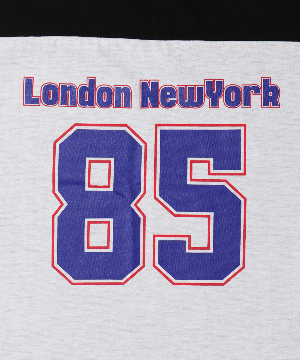 バイカラーフットボールT