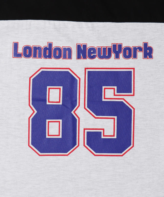 バイカラーフットボールT