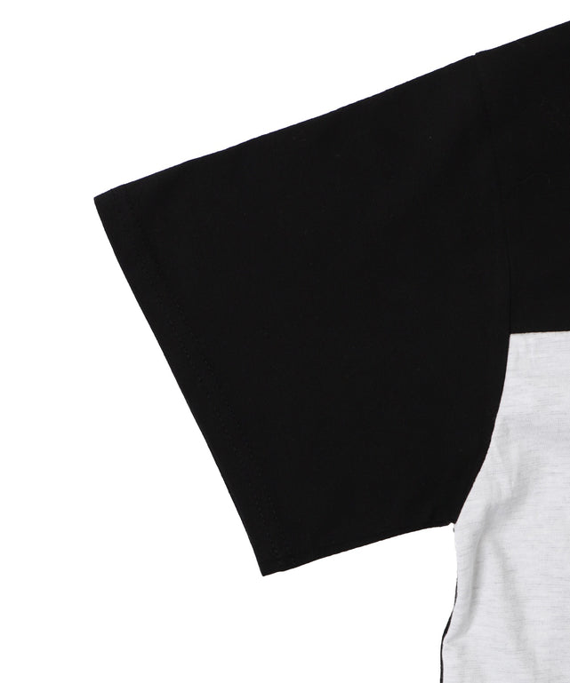 バイカラーフットボールT