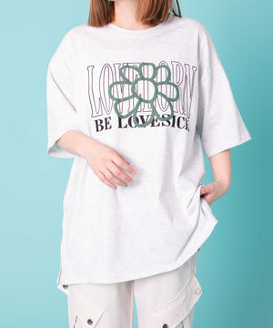 杢グレー　モデル:155cm F着用