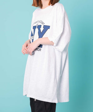 杢グレー　モデル:155cm F着用