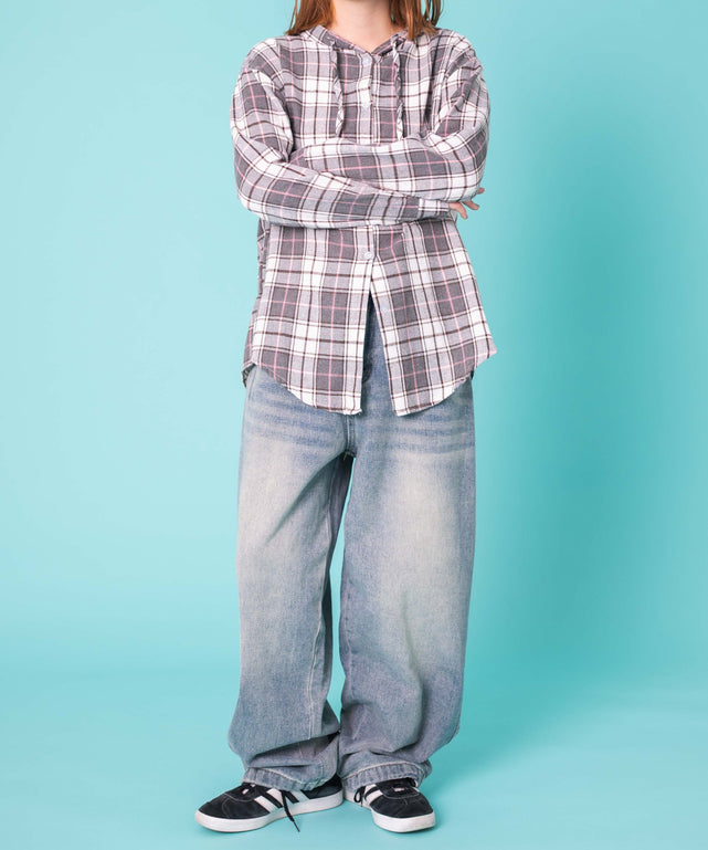 グレー　モデル:155cm F着用