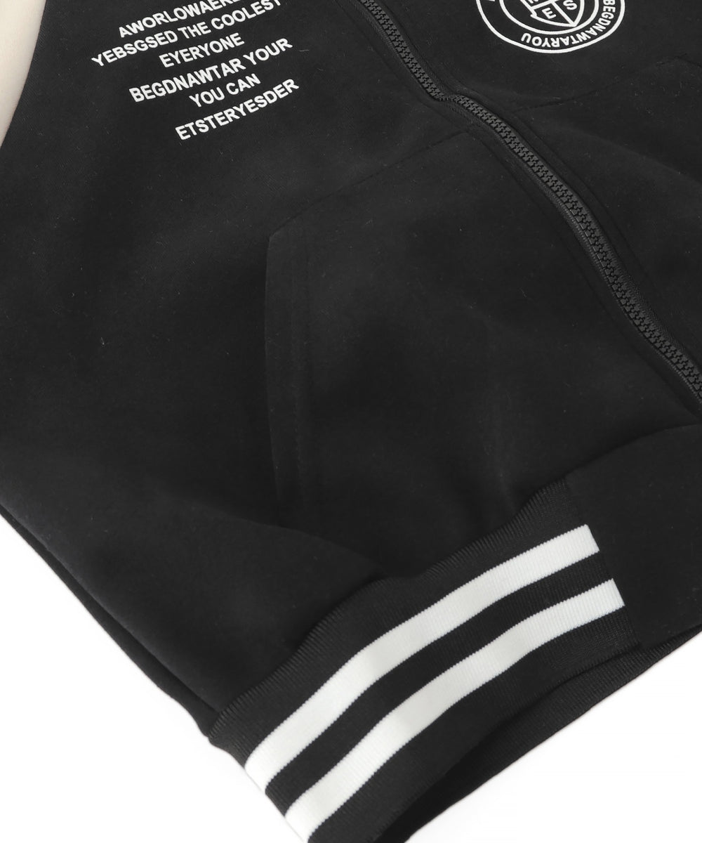 ラグランジップパーカー